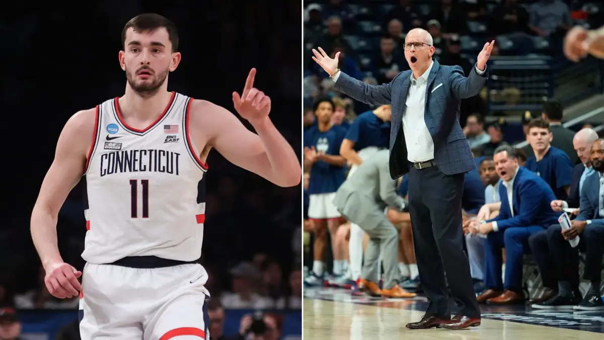 Alex Karaban Speaks Out on Dan Hurley’s Outburst at Officials: "It Did Get Blown Out of Proportion"