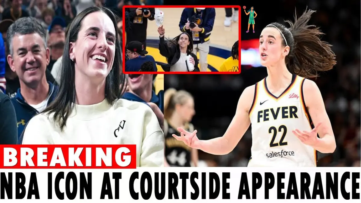 Caitlin Clark Makes Courtside Appearance at Suns-Warriors Showdown in Phoenix